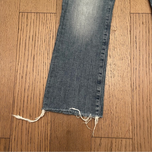 MOTHER the Insider ankle fray denim size 27 - Picture 2 of 13